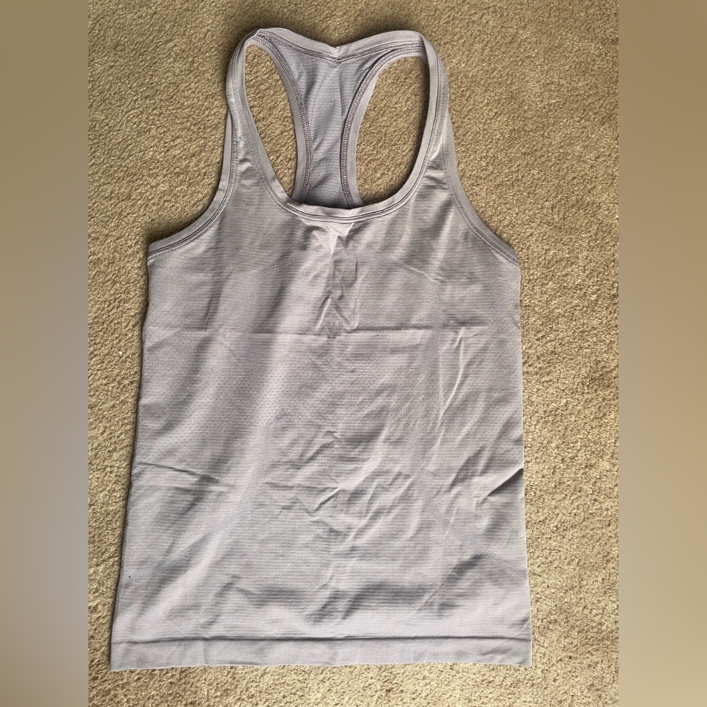 lululemon athletica Gray Tank Top